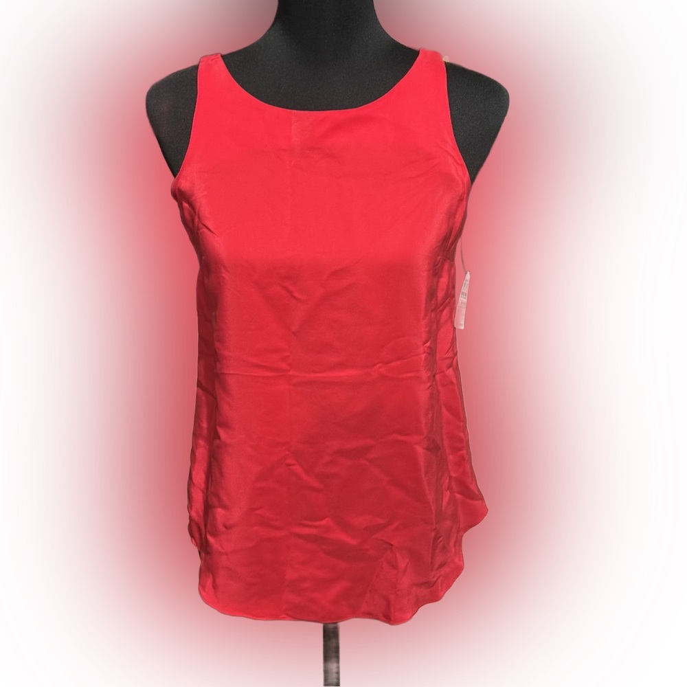 Amanda Uprichard Bold Red Top